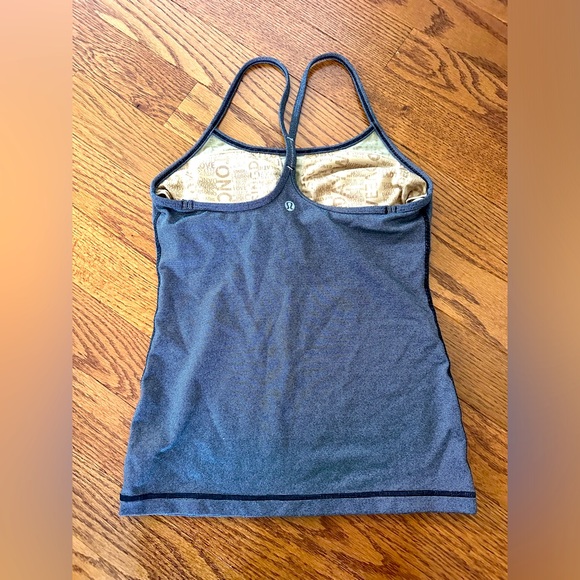LULULEMON gray Y tank - Picture 2 of 3